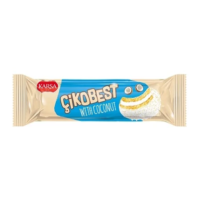 Cikobest 56G Coconut White Marshmallow Kókuszos Szendvicskeksz PLCI0004