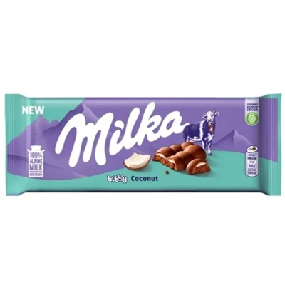 Milka 97G Bubbly Kókusz