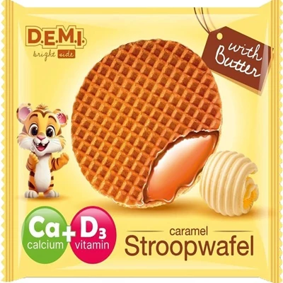 Demi Art 33G Holland szirupos ostya vajjal KIDS D3+CA