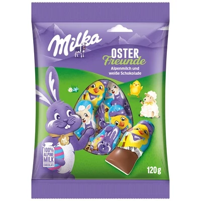 Húsvéti Barátok Zacskó 120G Milka