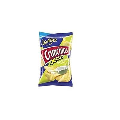 Lorenz Crunchips X-Cut 75G Sour Cream  LZCR0073