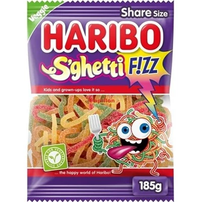 Haribo 185G S'ghetti Fizz