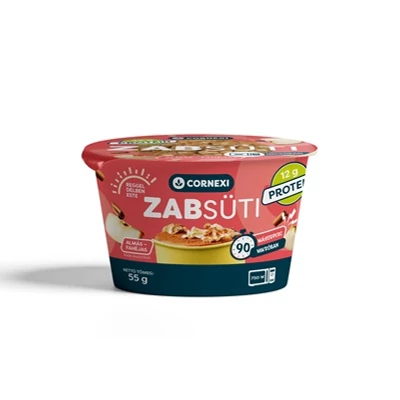 Cornexi 55G Protein Zabsüti Almás- Fahéjas Alappor Zabbal, poharas sütemény készítéséhez 