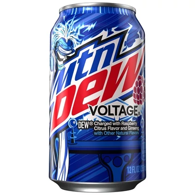 Mountain Dew 355ML Voltage USA 