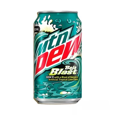 Mountain Dew 355ML Baja Blast USA 