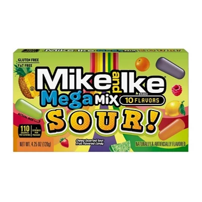 Mike and Ike 120G Mega Mix Sour