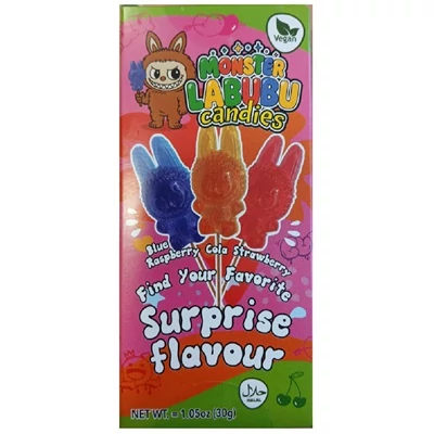 Monster Labubu Keménycukor nyalóka 30G
