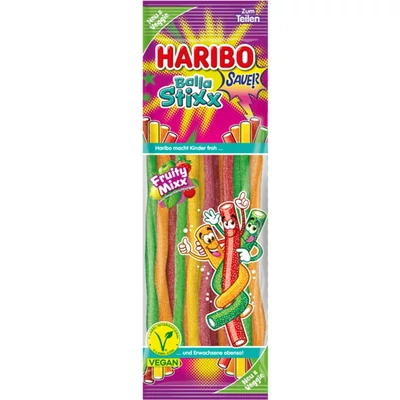 Haribo 175G Balla Stixx Fruitya Mixx