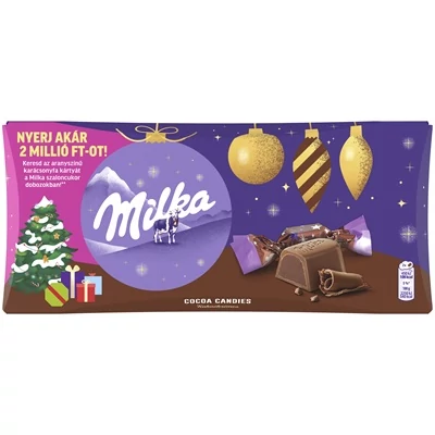 Szaloncukor 255G Milka Kakaókrémes