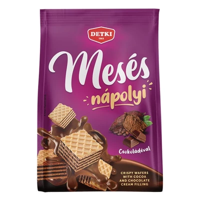 Detki 180G Mesés Nápolyi Kakaós-Csokoládés Krémmel