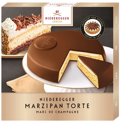Niederegger 185G Marc De Champagne Marcipán Torta (470984)