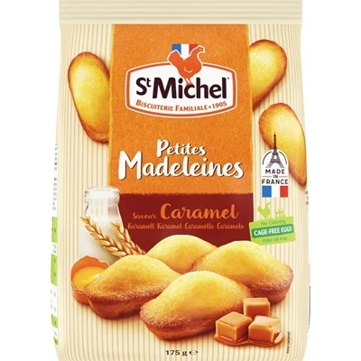 St Michel Madeleine 175G Karamellás Piskóta