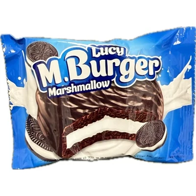 M. Burger 42G Marshmallow - Étbevonóba mártott kakós keksz habcukor töltelékkel