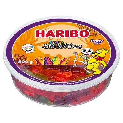 Haribo 500G Crazy Skeletties