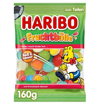 Haribo 160G Fruchtbälle 