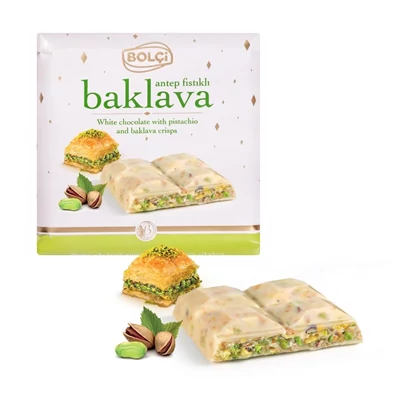 Bolci 70G Baklava Táblás Fehércsokoládé