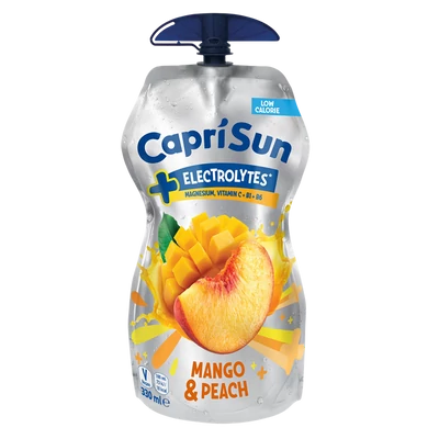 Capri Sun Mango & Peach + Electrolitok 330Ml (97271) 