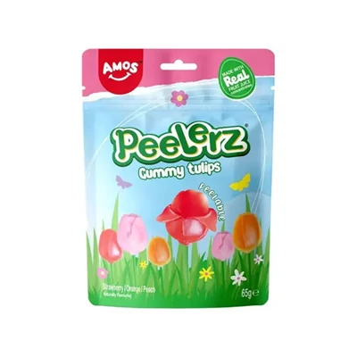 Amos 65G Peelerz Gummy Tulips Easter (15408)