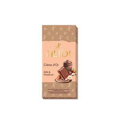 Heidi 90G Créme d’Or Hazelnuts Mogyorókrémmel Töltött Tejcsokoládé 414198