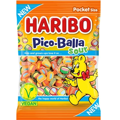 Haribo 80G Pico Balla Sauer