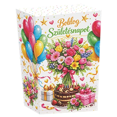 Chocolips 120G Boldog Születésnapot - Csokoládé ízű praliné