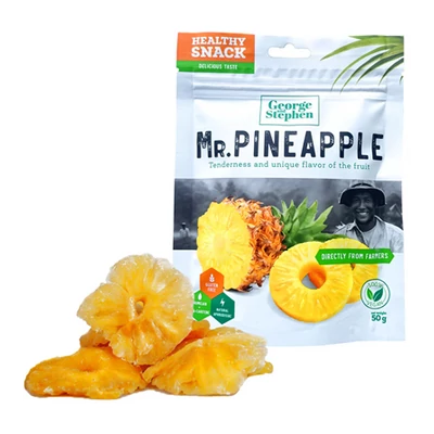 Mr. Pineapple 40G Prémium Aszalt Ananász Szelet
