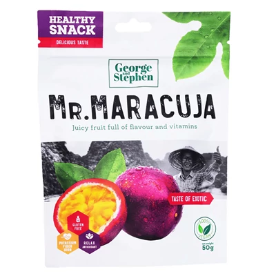 Mr.Maracuja 50G Prémium Aszalt Maracuja Darabolt