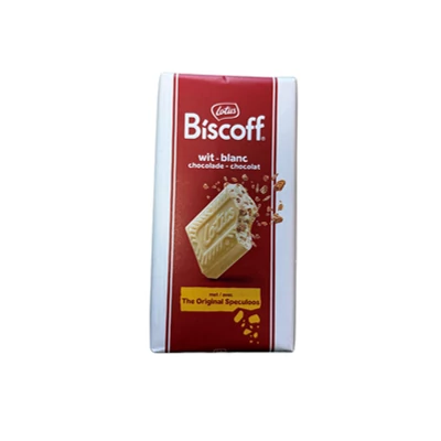 Lotus 180G Fehér Csokoládé Biscoff Darabokkal