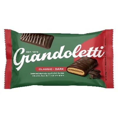 Grandoletti 50G Étcsokoládés Karamellizált Ropogós Ostyalapocska