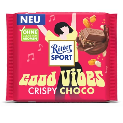Ritter Sport 100G Good Vibes Crispy Choco