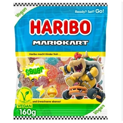 Haribo 160G Mariokart Sauer