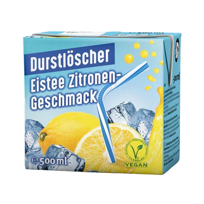 Durstlöscher 500ML Lemon Ice Tea Zero (97300)