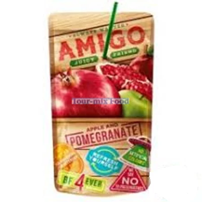 Amigó 200ML Szívószálas Gránátalma (10502)