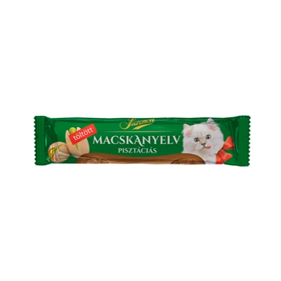 Szerencsi 20G Macskanyelv Szelet Pisztáciás