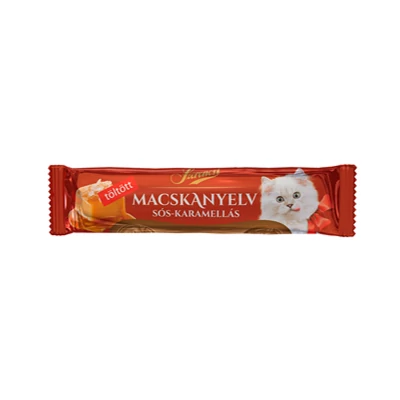 Szerencsi 20G Macskanyelv Szelet Sós-Karamellás