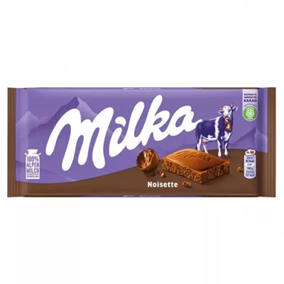 Milka 80G Noisette