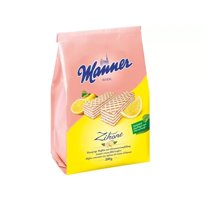 Manner Ostya 200G 5 Rétegű Citromos