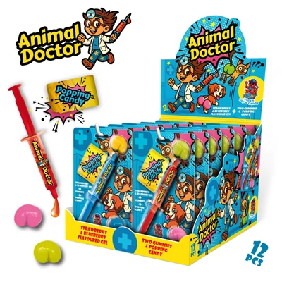 Animal Doctor 26G Zselé Gumicukorral és Pattogós Cukorral (1067)
