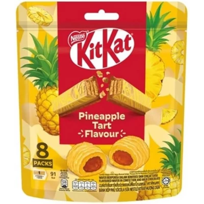 Kit-Kat 136G 2F Pineapple Tart Flavour Pouch Bag (15387)
