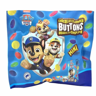Paw Patrol 154G Choco Buttons Multi (14882)