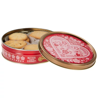 Becky's 114G Lovely Heart - Cookies Tin (996510)