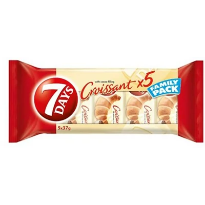 7 Days Croissant 185G FamilyPack Kakaós (5*37G)