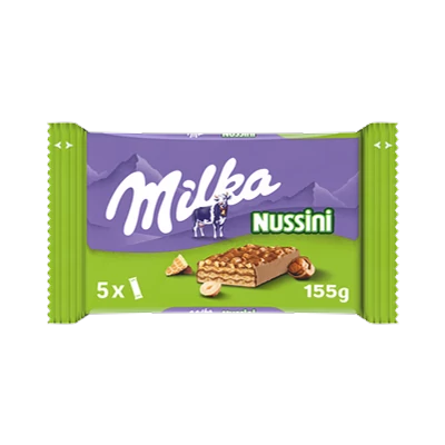 Milka Waffelini 155G Multipakk Nussini (5*31G)