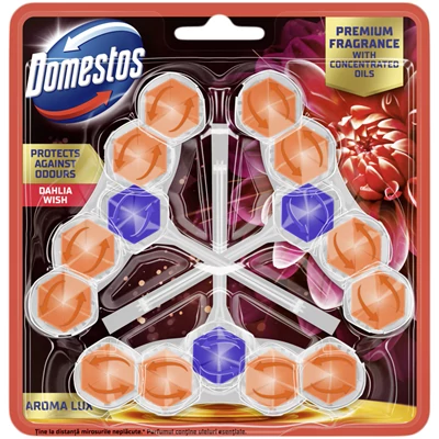 Domestos 3x50G Aroma Lux Wc Rúd Dahlia