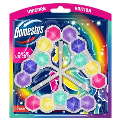Domestos 3x50G Aroma Lux Wc Rúd Magic Unicorn