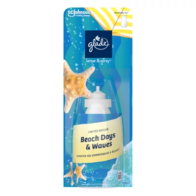 Glade Sense&Spray Utántöltő 18Ml Beach Days & Waves