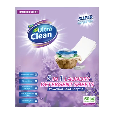 Ultra Clean Mosólap Levendula Illattal (16db)