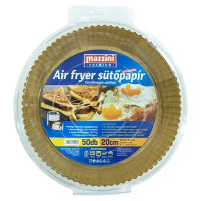 Mazzini PREMIUM Air Fryer Sütőpapír 50 db kerek 20 cm