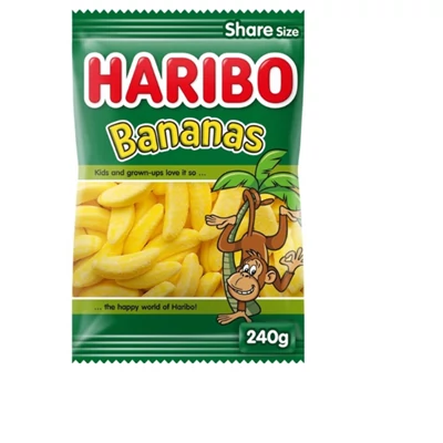 Haribo 240G Bananas