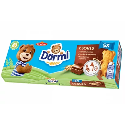 Győri Édes Kismackó 150G Multipack Csokis